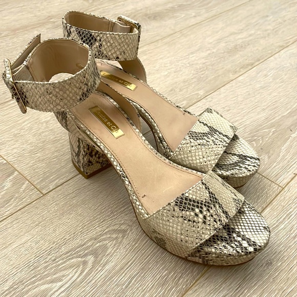 Louise et Cie Shoes - Snake skin sandals